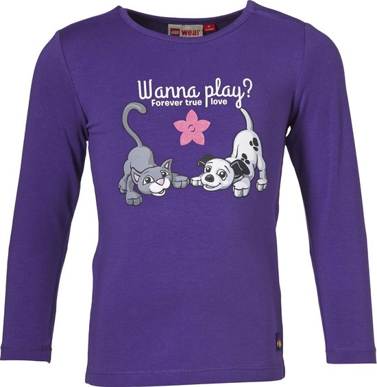 Lego Wear Duplo T-Shirt meisjes paars maat 92