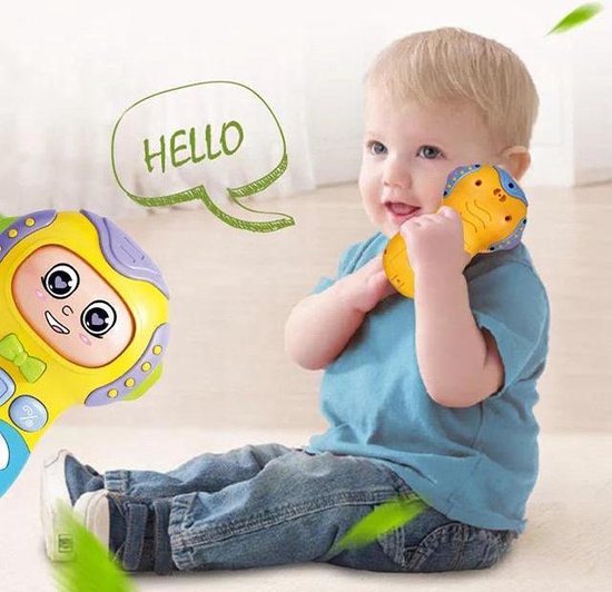 speelgoed meisjes/ speelgoed jongens/ baby speelgoed 0 jaar/ babyborn/Babyfoon/ Babyspeelgoed Telefoon / Speelgoed voor 1-4 jaar oude Baby Jongens Meisjes Cadeau Telefoon / Kindertelefoon Speelgoed / Baby Peuters Verjaardagscadeau Baby (groen)