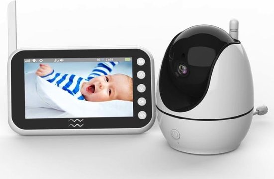 Xone® Babyfoon met camera - HD beeld - Nachtzicht - Terugspreekfunctie - Inclusief Nederlandse handleiding - Met gratis SD kaart 16GB