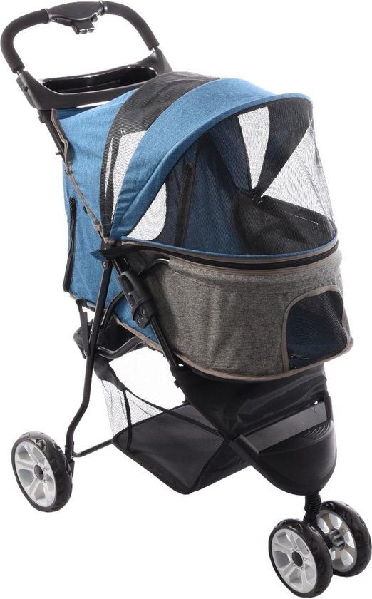 Hondenbuggy Kiara Blauw