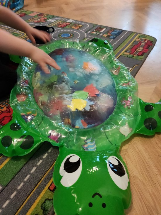 Schilpad water speelmat baby/peuter