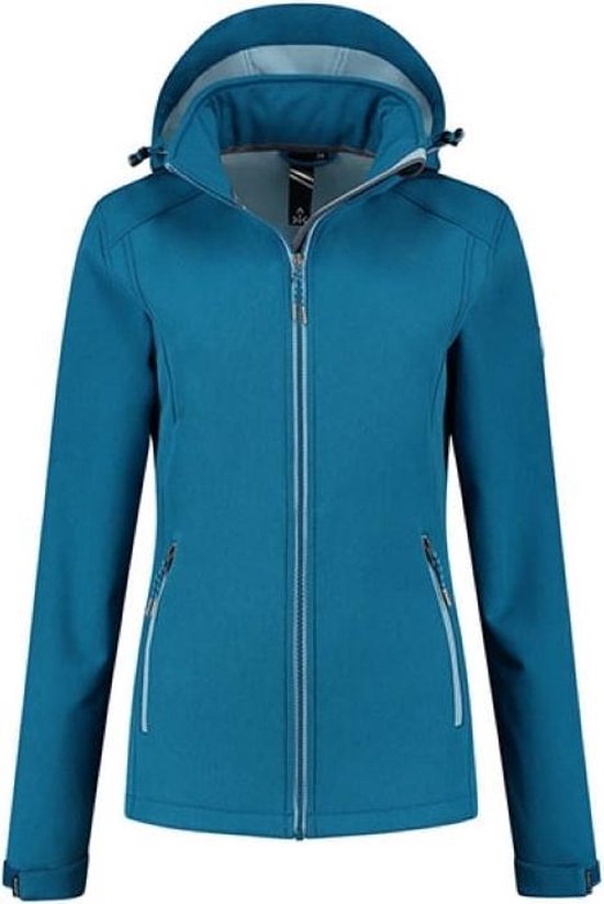 Kjelvik Wieke softshell jas blue - 44