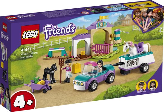 LEGO Friends 4+ Paardentraining en Aanhanger - 41441