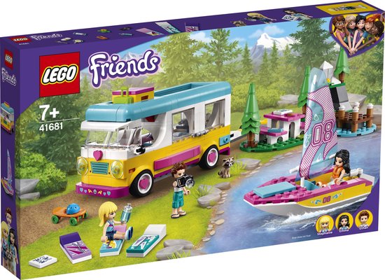 LEGO Friends Boscamper en Zeilboot - 41681