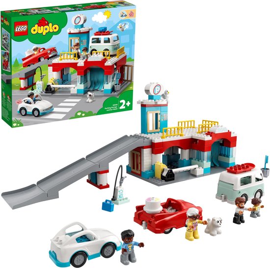 LEGO DUPLO Parkeergarage en Wasstraat - 10948