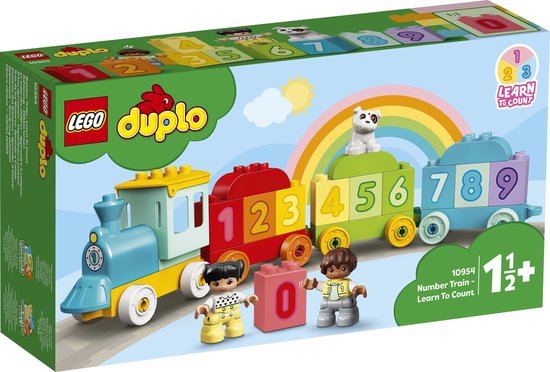 LEGO DUPLO Getallentrein Leren Tellen - 10954