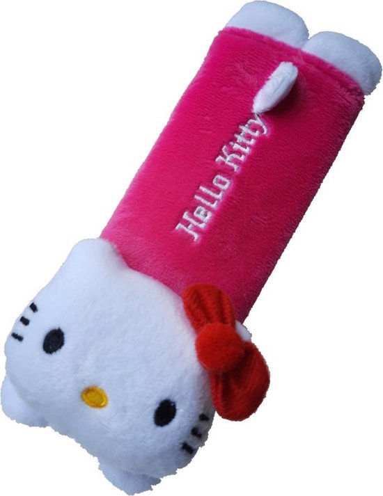 Hello Kitty – Gordelhoes – Gordelbeschermer – Gordelkussen – Autostoel – Auto Accessoires – Kinderen – Knuffel