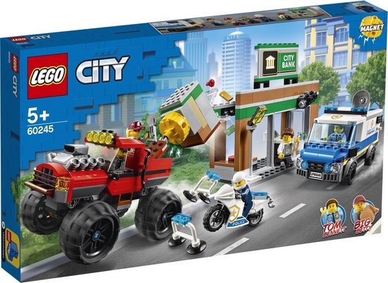 Lego City 60245 Politie Monstertruck-Achtervolging