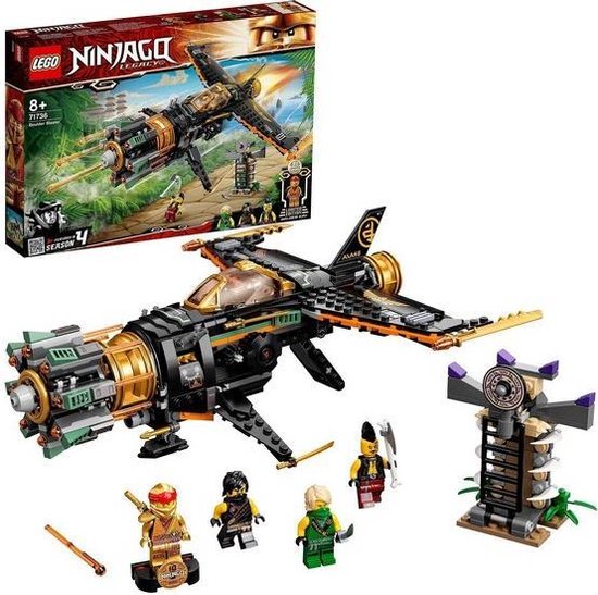Playset Ninjago Boulder Blaster Lego 71736