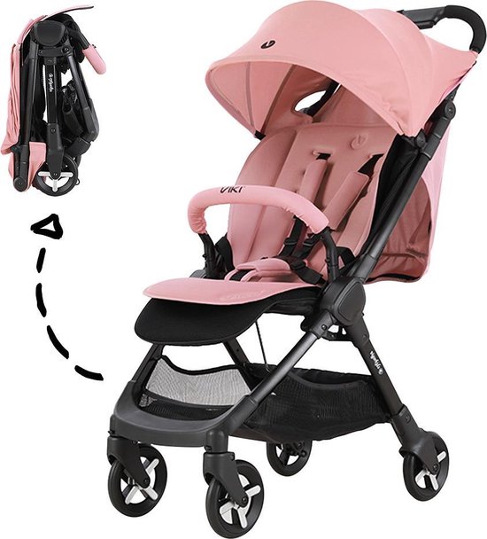 Buggy Viki Easyfold XS Pink