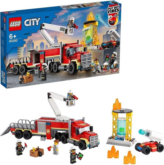 LEGO 60282 City Brandweerbureau Bouwset, Brandweerspeelgoed