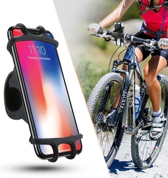 Telefoonhouder fiets - Smartphone Telefoon houder - 360* Rotatie - Universeel - Motor - Fiets - Kinderwagen