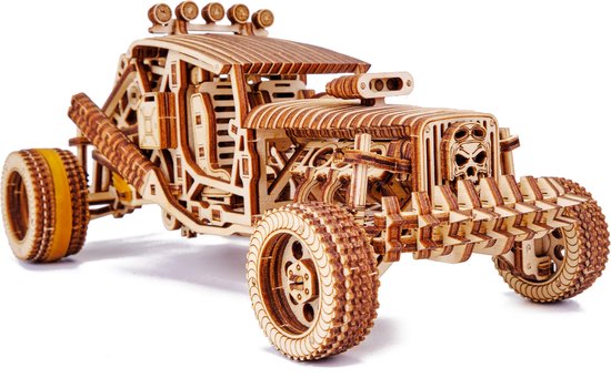 Wood Trick Krankzinnige Buggy - Houten Modelbouw