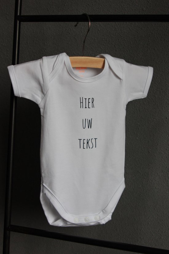 Gepersonaliseerd Rompertje - Eigen tekst - Maat 86/92