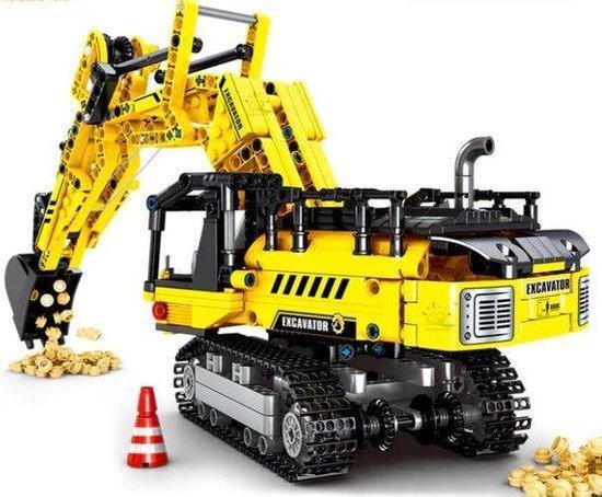 Technisch Lego - Technic - geschikt voor LEGO - Bouwplaats - Graafmachine