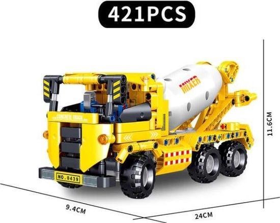 Technisch Lego - Technic - geschikt voor LEGO - Bouwplaats - Cementwagen