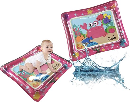 Baby Waterspeelmat - Baby speelgoed - Babygym - Babyshower - Speelkleed - Speelmat baby - Kinderspeelgoed - Kraamcadeau – Waterspeelmat - Speelkleed baby - Baby Speelkleed - Watermat - Baby - Babyspeelgoed - Speelgoed baby - Tummy Time