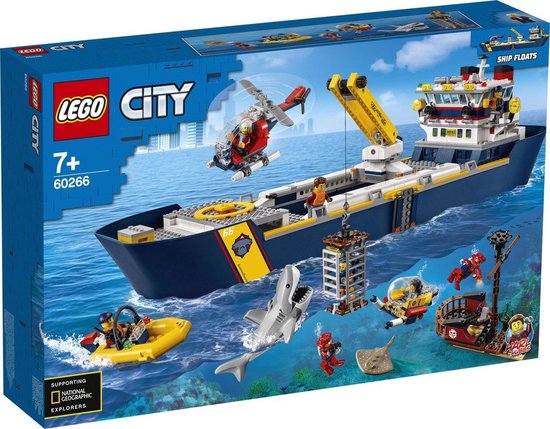 Lego City 60266 Onderzoekschip