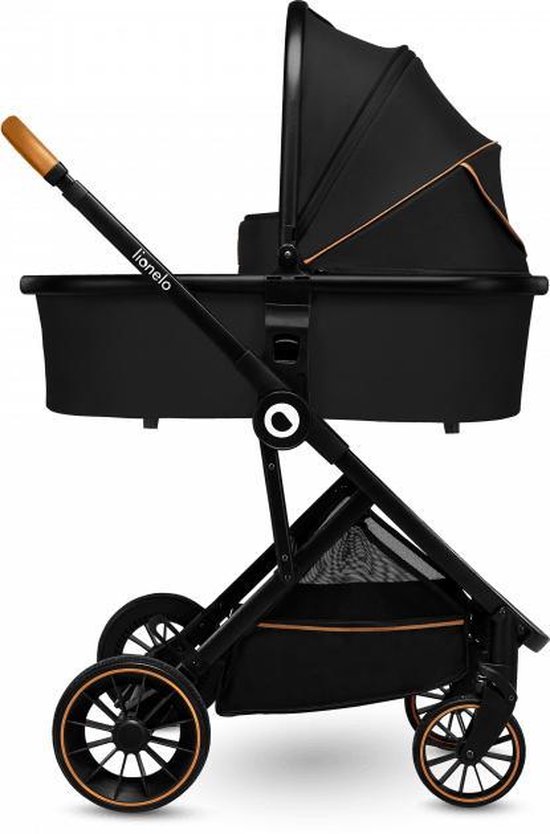 Kinderwagen Lionelo Riya 2-in-1 Black Onyx