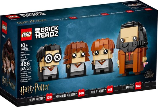 Lego 40495 Brickheadz  Harry, Hermelien, Ron & Hagrid™