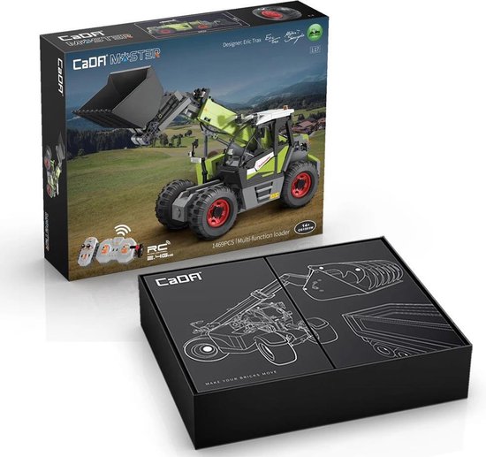 CadA C61051W - Verreiker - 1469 onderdelen - Lego Technic Compatibel - Remote Control - Bouwdoos