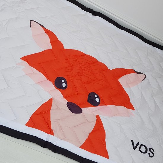 Speelkleed vosje 195 x 145 Deluxe EXTRA DIK - Liefboefje - Groot Speelkleed Baby - Speelmat Kinderen - Babymat XL - Kindervloerkleed - Kraamcadeau - Speelkleed Kinderen - 50+ design speelkleden