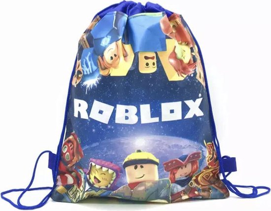 Roblox rugtas - tas - rugzak - gymtas - kinderrugzak - 35cm x 28cm - Lego - Multi - Roblox - rugzak - Roblox trekkoord rugtas - Roblox gymtas