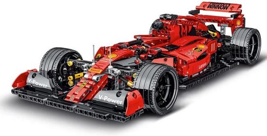 Ferrari F1 Technic - schaal1:14 - 1099 onderdelen - LEGO Technic Compatibel