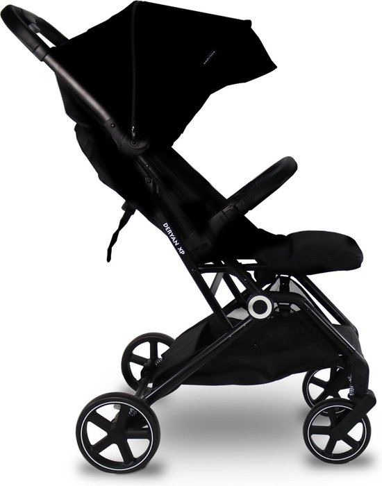 Deryan Luxe XP Buggy - Compact lichtgewicht - Zwart