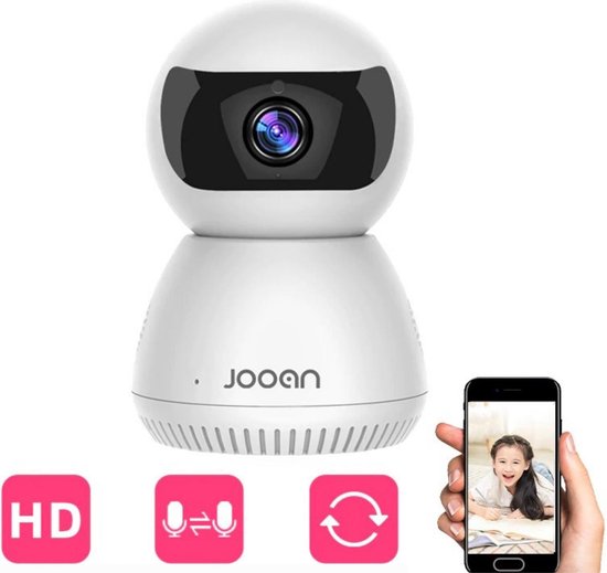 Loft Home® Babyfoon | Camera |  Draadloze IP Camera | CCTV  | Twee Weg Audio | Binnen Beveiligingscamera | Wifi camera | Nachtzicht | Smartcamera