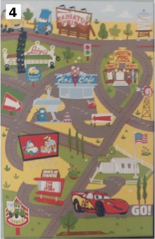 Disney Cars - Speelkleed - 150 x 100 cm