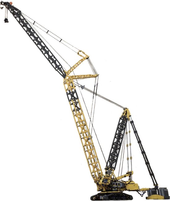 Liebherr LR 11000 Hijskraan - Technisch Technic Bouwpakket van Toy Brick Lighting® - Lego® Compatible 4002 Bouwstenen -Rups Machine - Kraan - Uniek product