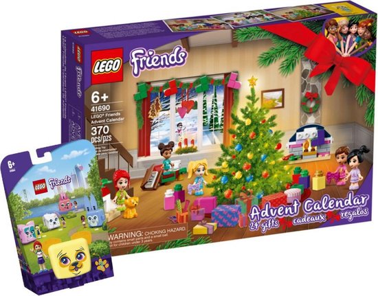 LEGO Friends Adventskalender - 41690 met lego friends cube