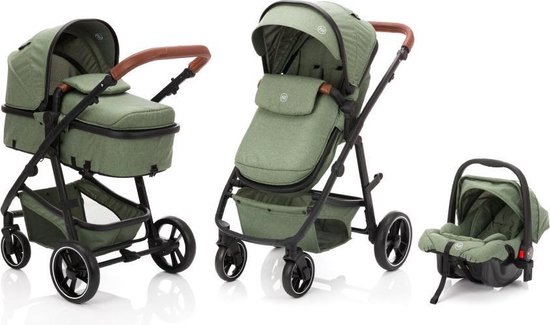 fill Kinderwagenset Panther Elite Forrest Green Melange