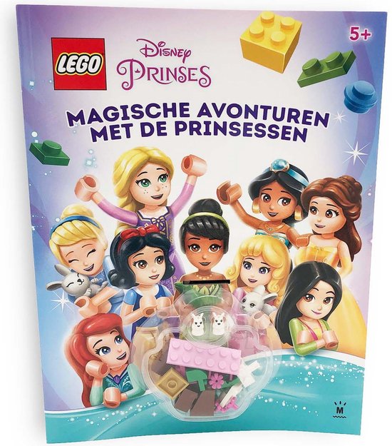 LEGO Disney Prinses - Magische avonturen met de prinsessen - Doeboek + LEGO blokjes!