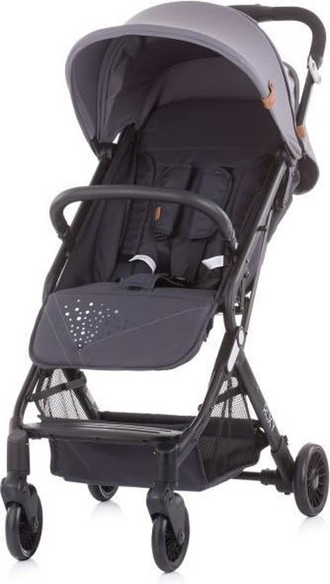 Buggy Chipolino Roxy - Kinderwagen - Volledig inklapbare kinderwagen - Lichtgewicht - Tot 15 kg - Asphalt