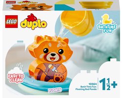 LEGO DUPLO Mijn eerste pret in bad: Drijvende Rode Panda - 10964
