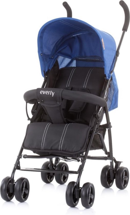 Chipolino Everly Buggy - Kinderwagen - Lichtgewicht - Volledig inklapbare kinderwagen - Blauw