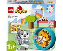 LEGO DUPLO Mijn eerste Puppy en Kitten met geluid - 10977