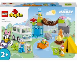 LEGO DUPLO Disney Mickey and Friends Kampeeravontuur Speelgoed voor 2+ Jarigen - 10997