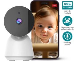 Living Needs Baby Camera – Babyfoon met Camera – Spraakfunctie – Bewegingsdetectie.