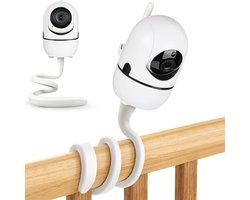 Mammie Babyfoon Houder - Flexibele Babyfoonhouder - Babyfoon Standaard met Zwanenhals - Babyfoon Statief