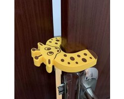 Deurstoppers - Deurstop - Vingerbescherming - Deurklem - Deurbuffer - Dieren Veilig Foam - Baby veilig - Veiligheidsslot - LOUZIR