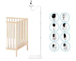 ADEL Babyfoonhouder met Standaard - Universeel voor alle Babyfoon Merken - Extra Stevig Statief met Baby Camera Houder - Incl. NL Handleiding