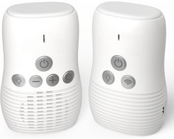 Youha Audio Babyfoon - DECT Babyphone zonder Camera - Babyfoon zonder Wifi - Tweerichtingscommunicatie - Nachtlampje - 280 Meter Bereik