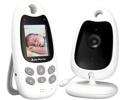 Draadloze Baby Monitor - Babyfoon met HD Camera - 2 inch LCD-scherm (176x220 pixels)-Babyfoon met camera zonder wifi - Compact & Privacyvriendelijk-Tweewegcommunicatie - Nachtzicht