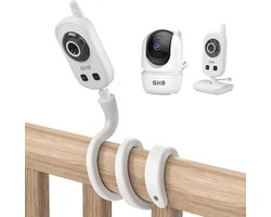 Flexibele houder voor babyfoon en camera - Compatibel met 2,4 GHz modellen - Babymonitor houder 5 inch HD