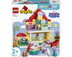 LEGO DUPLO - Peppa Big Familiehuis Dieren Speelgoed voor Peuters met Poppenhuis - 10467
