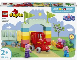 LEGO DUPLO Peppa Big Treinrit met Opa Big Educatief Trein Speelgoed voor Peuters - 10466