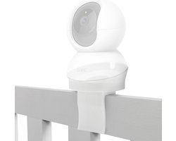 Babyfoonhouder - Camera houder - Bedbevestiging - Montage zonder boren - Tot 25 mm - Wit